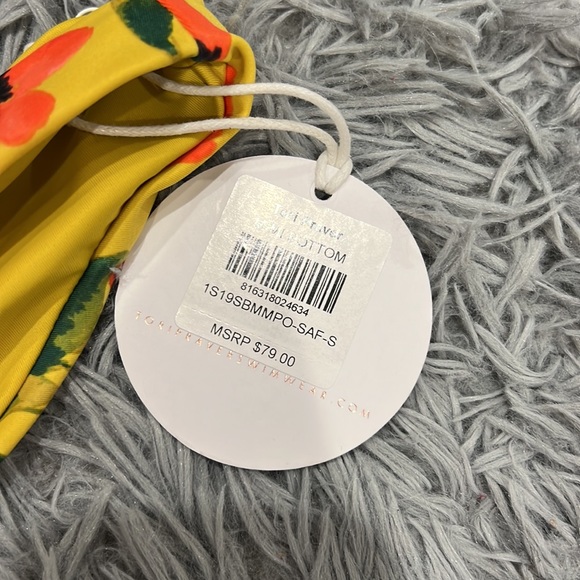 NEW • Tori Paver • Saffron Floral Bikini Set Vada and Mimi Womens Small - Picture 4 of 5